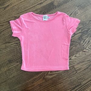 Princess Polly pink baby tee